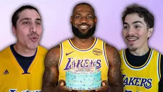 We Celebrated LeBrons Birthday