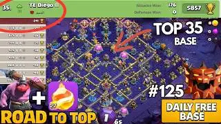 TOP 35 After a Great Day on Offense and Defense | FREE TH18 BASE LINK | Daily Ranked Attacks #125