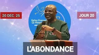 SEMINAIRE BIBLIQUE : LE DIEU D'ABONDANCE ANNONCE AVANT L'ACCOMPLISSEMENT (J20)