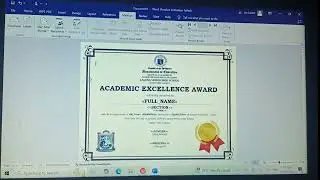Tutorial on How to do Mail Merge in MS Word (Certification)