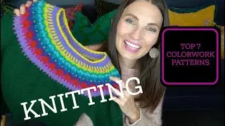 Kristy Glass Knits: Top 7 Colorwork Patterns