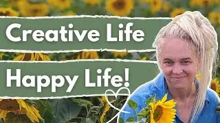 What is creative living and how to live a happy creative life.