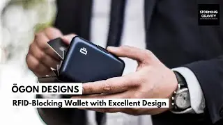 🔴 &Ouml;gon Designs | RFID-Blocking Wallet with Excellent Design
