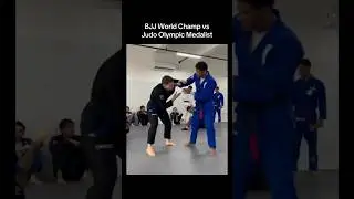 BJJ world champ vs Judo Olympic medalist #bjj #jiujitsu #jiujitsulifestyle