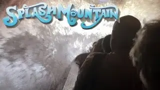 Roughest Splash Mountain Ride Ever & Biggest Splash Ever At The End For Me! | Disneyland 2022
