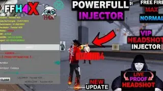 Ob34 Update💯ffh4x Injector👌 free fire🎯 FF MAX😵 Injector‼️Free Fire Best Injector | Free Fire Macro🔥🎯