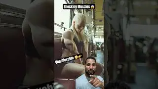 Strong Angel Inside the Bus 💪🤯..#motivation #fitness #girlpower #shocking #muscle #travel #bus#gym