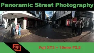 Panoramic Street photography with the Fuji XT3