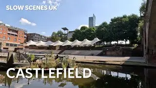 Castlefield Bowl, Manchester - 4K walk - Slow Scenes UK