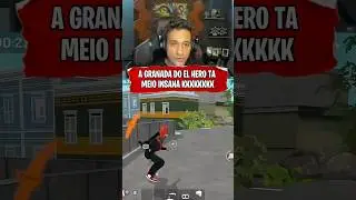 OLHA A REA&Ccedil;&Atilde;O DO ELGATO AO VER A BOMBA #elhero