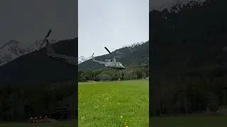Helicopter Sound ASMR🔊 The Austrian Air Force (Bundesheer) AB212 &bdquo;Huey&ldquo; Helicopter