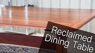 Building a Jarrah Dining Table From Reclaimed Floor Boards