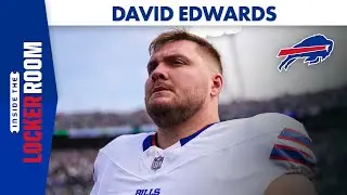 David Edwards Reflects On Win Against Jacksonville And Stopping Denver Rush | Buffalo Bills