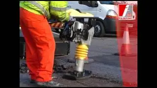 Trench Rammer, Tamper Rammer sub-base compaction