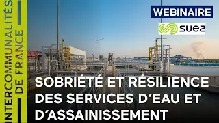 [Webinaire] Sobriété et résilience des services d’eau et d’assainissement