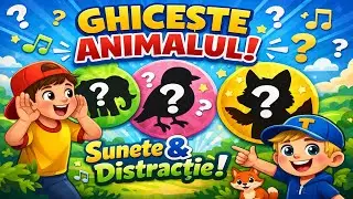 Ghiceste Animalul! | Sunete și Distracție pentru Copii  |  Tudorland Kids