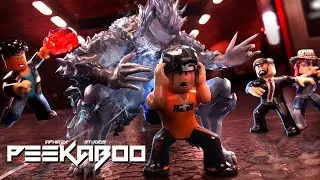 This NEW HORROR GAME on ROBLOX is TOO fun...