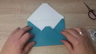 Tutorial Briefumschläge ohne Falzbrett