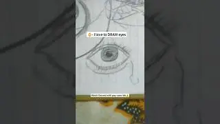 my EYES drawing EVOLUTION is so real👶👌 | #viral #art #trend #shorts #satisfying #shortsfeed