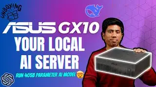 ASUS GX10 Unboxing: Run 405B AI Models on Your DESK! 🔥