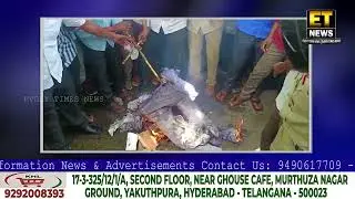 GHMC Workers Ne Salaries Izafa Karne Aur Jobs Ko Permanent Karne Ka Mutaliba Karte Hue Protest Kiya.