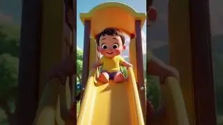 One Two Three | Learn Number |With Slide | YouTube kids #baby #kidsvideo #ytsshorts #baby #ytsshort