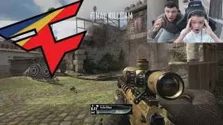 BROTHER HITS 3 PIECE TRICKSHOT ON MY ACCOUNT...