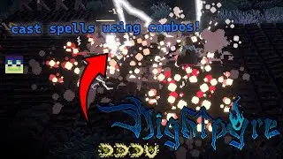 THIS AMAZING NARRATIVE ROGUELITE HAS COMBO SPELL CASTING (Nightpyre)