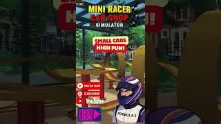 POV: You Run the Craziest Mini Car Shop Ever! #miniracers #rccar #simulatorgames #firstlook