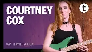 Courtney Cox | Say It With A Lick | The Iron Maidens