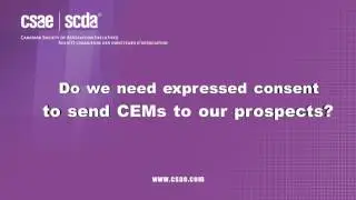 CSAE CASL Webinar Express Consent Sample