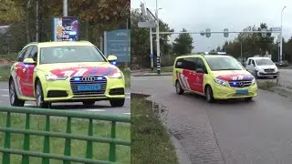 {Chevy Sirene!} 2x Orgaandonatie met spoed vanaf het Isala ziekenhuis in Zwolle