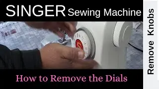 Singer Sewing Machine | Removing the Dials and Knobs for Repair | DIY