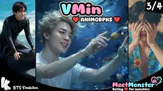 BTS VMin Taehyung x Jimin ❤️ - 3/4 - BTS VMin MeetMonster  | #vminff #vmin