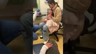 New born baby gets her 2 month shots was not happy #baby #vaccine #babycare #viralshort #video #fyp