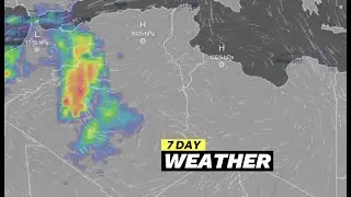 North North Africa Weather | ECMWF Model December 11, 2025 | Rain And Storms In North Africa