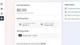 Facebook auto pay method