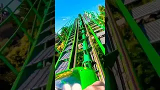 A little bit of Booster Bike motorbike coaster at Toverland Theme Park ✨🤪 #toverland #themepark