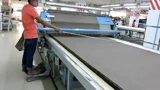 Fabric Spreading Machine // Spreader // Auto Fabric Spreader // Cutting Section @rmghossain