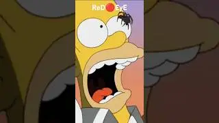 Гомера Симпсона укусил паук #shortvideo #шортс #simpsons #симпсоны #shorts #심슨가족