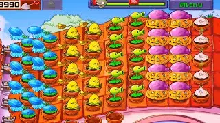 Plants Vs Zombies | Adventure Roof | Level! 1&2 Completed Gameplay Full HD 1080p 60fps