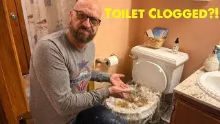 Clogged Toilet Fix: Removing the Toilet, Clearing the Obstruction, and Installing a New Wax Ring