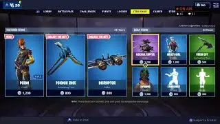 *NEW* PSION & AXIOM Skins - March 20th Fortnite Daily Item Shop LIVE