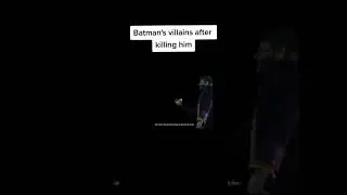 Batman Villains Showing Respect After Killing Him