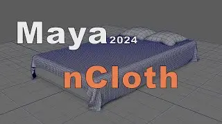 Como Usar nCloth desde Cero en Autodesk Maya 2024
