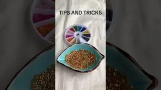 TIPS AND TRICKS #tips #tricks #tutorialbythals #tutorial #embroidery #beadsembroidery