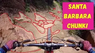 FIRST TIME RIDING SANTA BARBARA CHUNK!