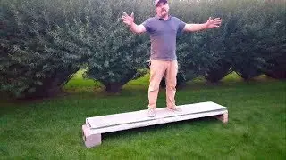 Air Crete Stress Test, Amazing ,Strong Lightweight, Building Panel