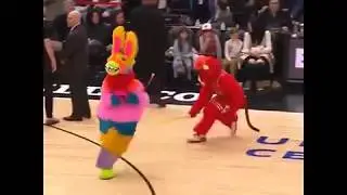 Benny The Bull Fights A Pinata