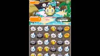 Pokemon Shuffle Meowth Strategy [Mobile] - Banking in on 520 coins or all coins possible!